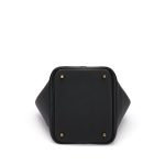 Hermès Black Clemence Picotin Lock 22 Gold Hardware - Image 5